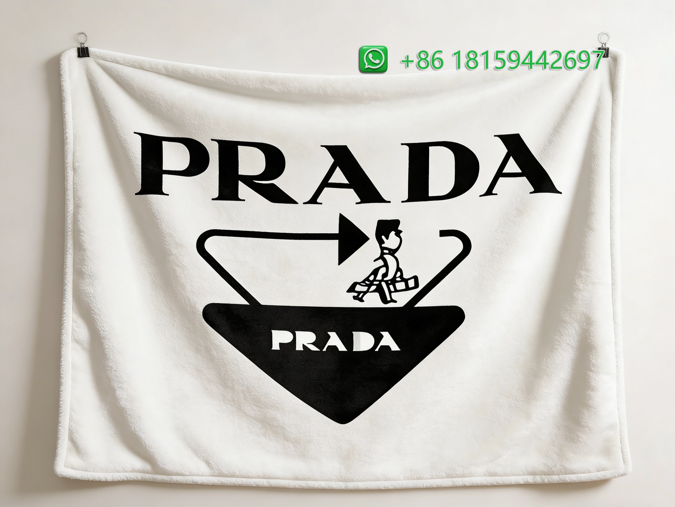 Prada Throw Blankets